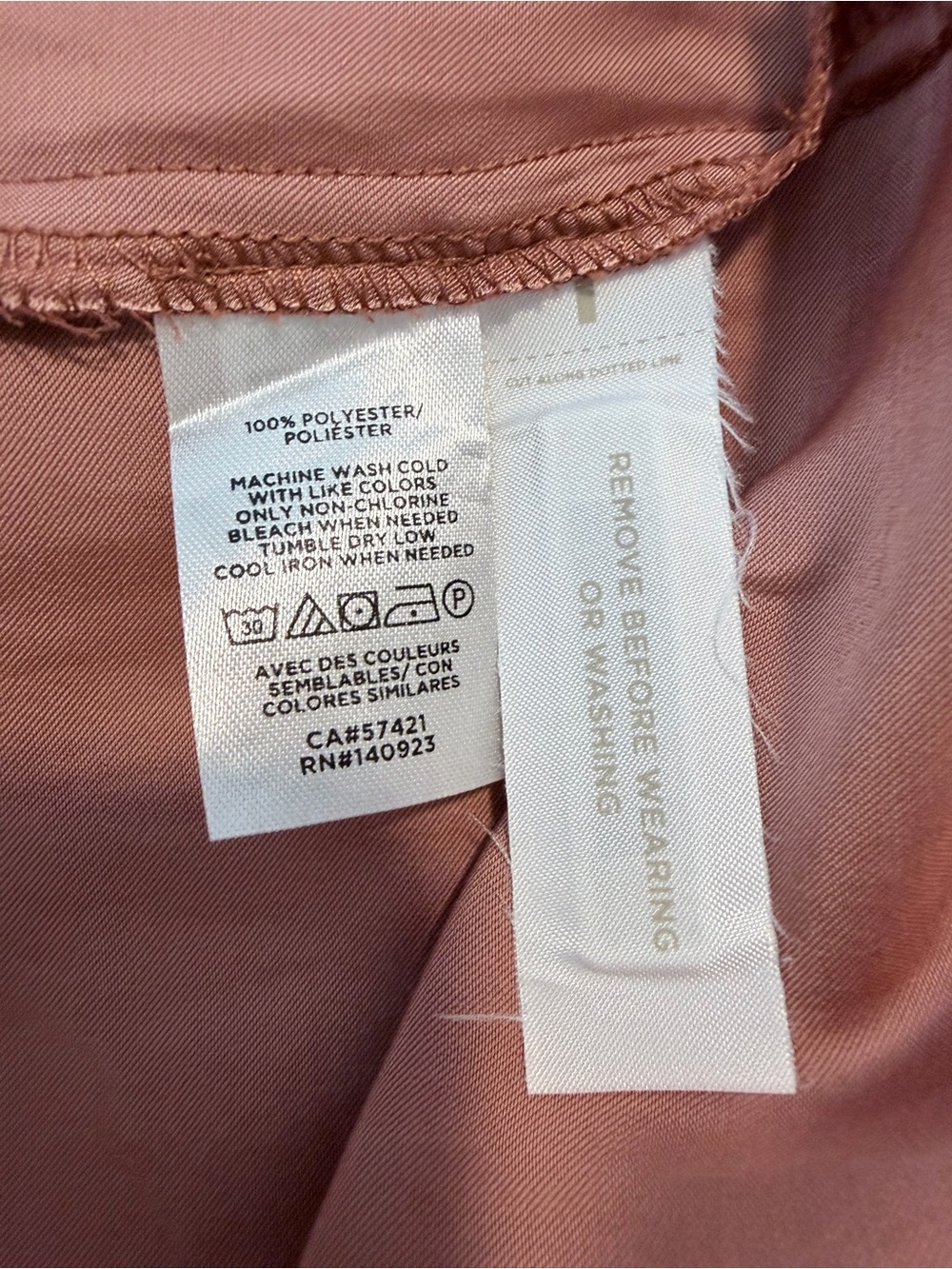 LOFT Sleeveless Satin Midi Dress in Coral Pink - Picture 10 of 13